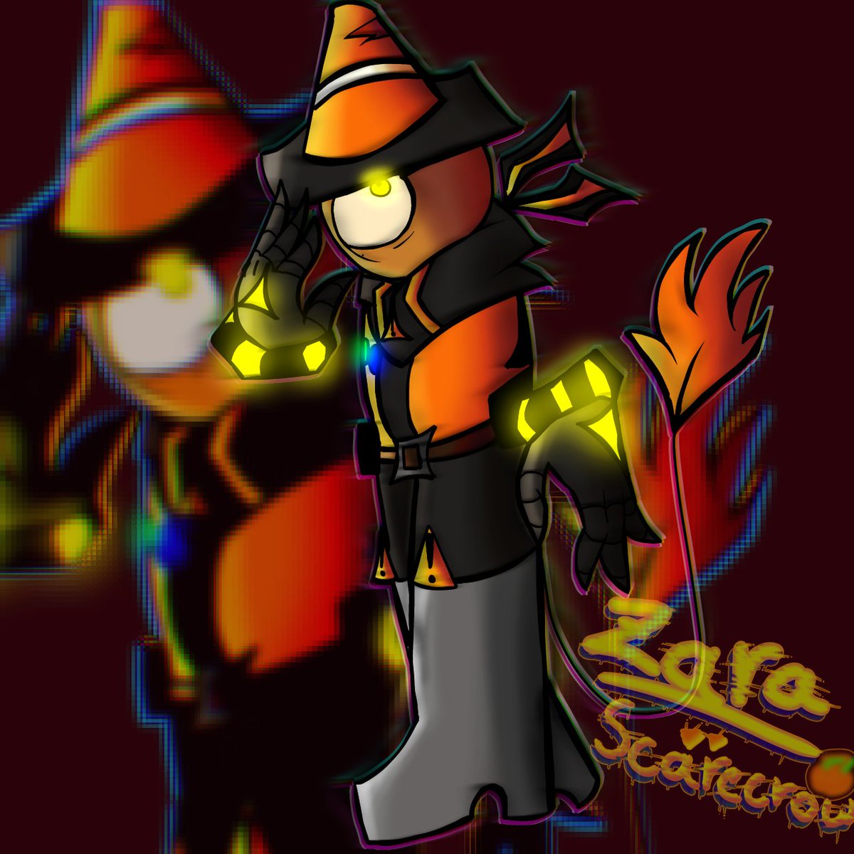 zara_scarecrow's tweet photo. I loved this OC so much <3
Oc creator; @/JesskuTheBat_64 
#daveandbambi
#daveandbambioc https://t.co/QbHGMTuErT