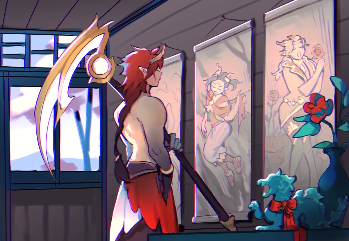 pseudostars's tweet photo. (ezkayn) #EzkaynShipWeek day 2 https://t.co/ug8JATZXME