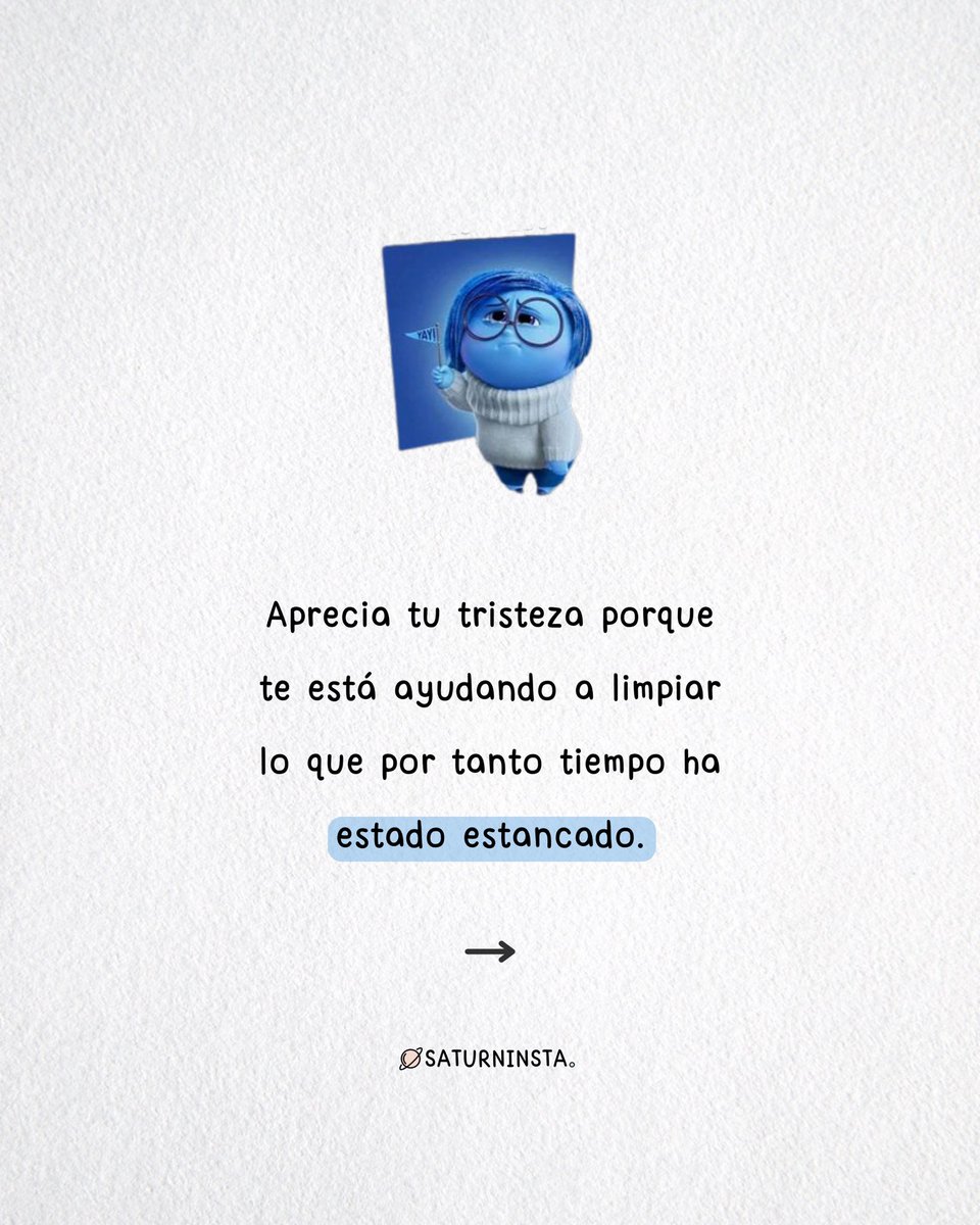 saturninsta's tweet photo. Nuestras emociones están destinadas a ser sentidas, incluso las difíciles. Está bien sentir lo que necesitas sentir. ❤️‍🩹

📘 https://t.co/TfSIj2oFzl https://t.co/Q2cLTFzrOJ
