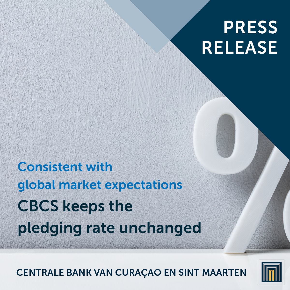 cbcs_cur's tweet photo. The CBCS decided to maintain its current monetary policy unchanged at 5.75%, which is 25 basis points above the Fed funds rate.  

Click here for the official press release: https://t.co/YAcQMZSbnX https://t.co/TxDnWARJKC
