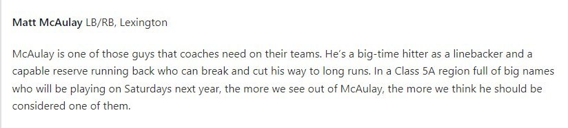 Thanks for the write up <a href="/PrepRedzoneSC/">Prep Redzone South Carolina</a> <a href="/CoachCurtis35/">Dustin Curtis</a> <a href="/HutsonTrev/">Trevor Hutson</a> <a href="/Coach_ALusk/">Alex Lusk</a> <a href="/Rivals/">Rivals</a>