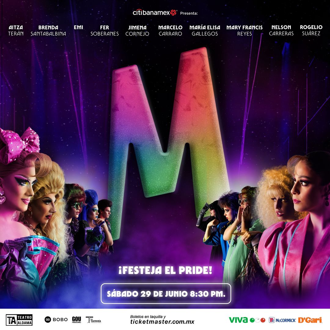 ¡LO MEJOR DE DOS MUNDOS! 🎭 El #Mentiverso celebra el Orgullo con la Union de las #Mentiras y las #MentiDrags 🏳️‍🌈 SAB. 29/6 en el Aldama de la CDMX 🎫 Entradas en Boleteria y por sist. TicketMaster 🎼 @MariaElisaGama @FherSoberanes <a href="/JimenaCornej0/">Jimena Cornejo</a> <a href="/RogeEse/">Rogelio Suárez</a> <a href="/AitzaTeran/">Aitza Terán</a> <a href="/BrenCanta_/">Brenda Santabalbina</a>