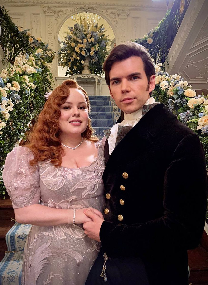 lucianaagar's tweet image. They are a marriage 🥺😫 
#BridgertonS3 #Polin