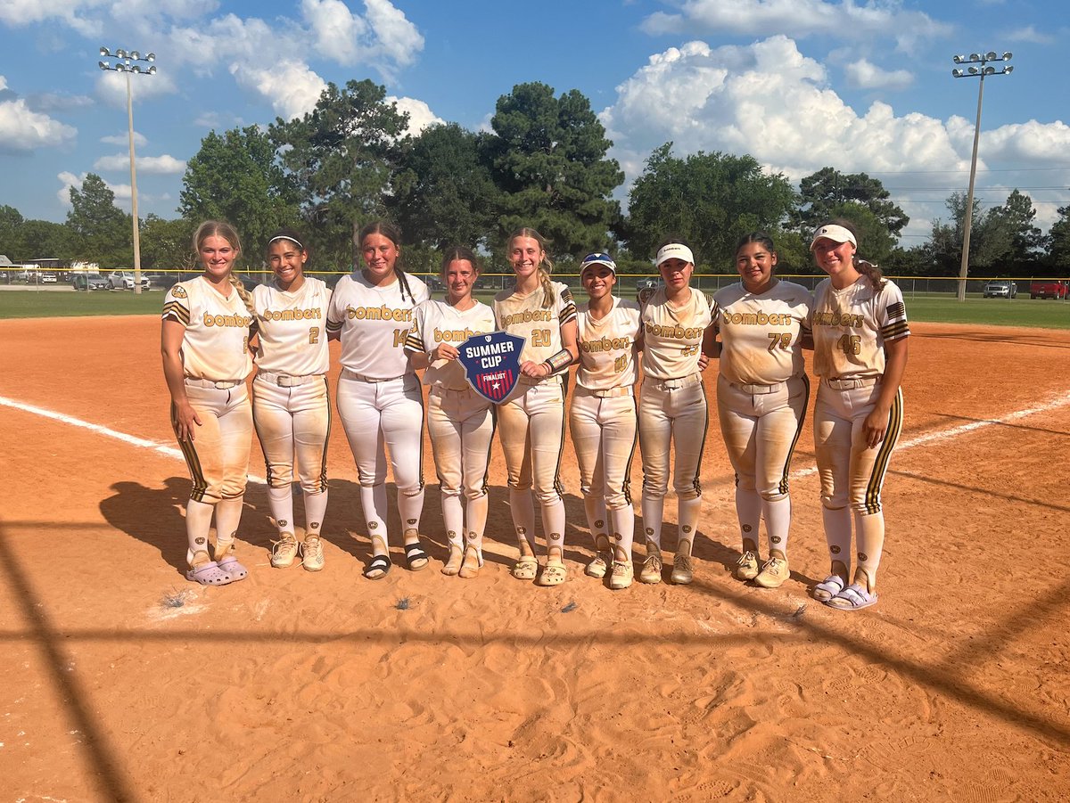 Awesome weekend at Summer Cup Tournament.  Battled HEAT, SUN, HOURS  on the field, and great competition to make it to the Championship. They played for the team and each other the entire weekend! Could not be more proud! <a href="/bombers_fp/">Bombers Fastpitch</a> <a href="/IHartFastpitch/">I❤️Fastpitch</a> <a href="/SoftballRecruit/">Softball Recruit 🥎</a>