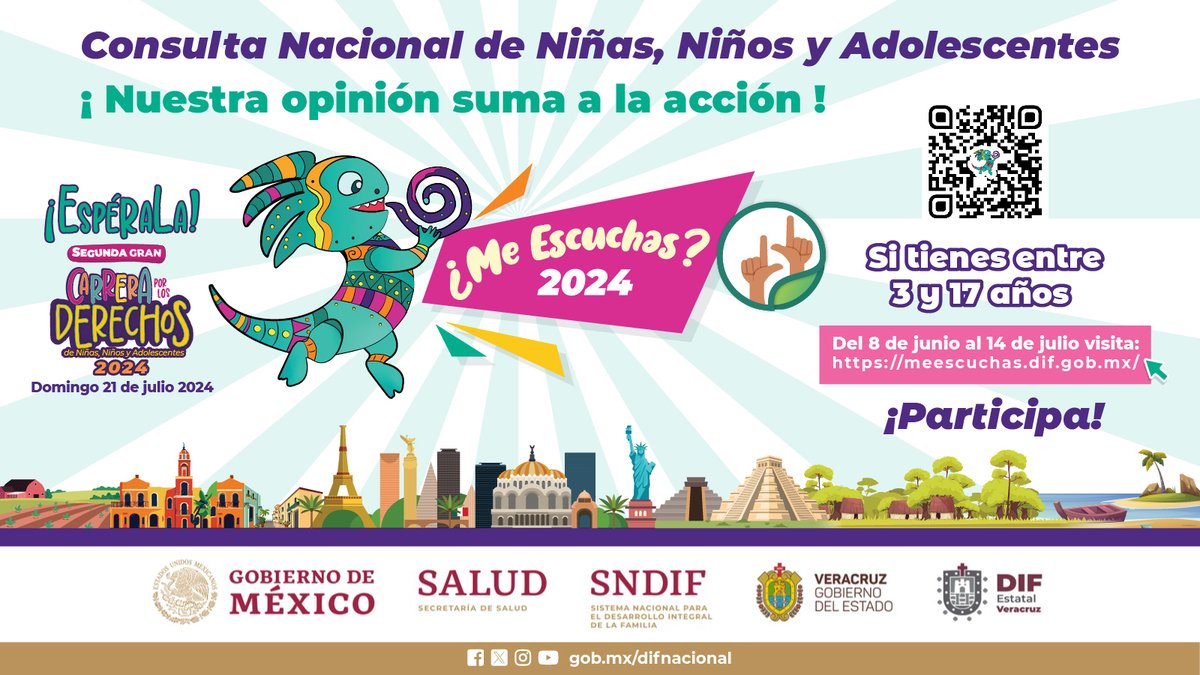 Rebeca_QB's tweet photo. Promovemos la participación activa, libre e informada de niñas, niños y adolescentes para que sus intereses y propuestas sean escuchadas por todas y todos 📷.
¿Cómo? ¡A través de #MeEscuchas2024! 📷📷
📷Entra a: https://t.co/qUpth48bDZ https://t.co/yprGIN0BJc