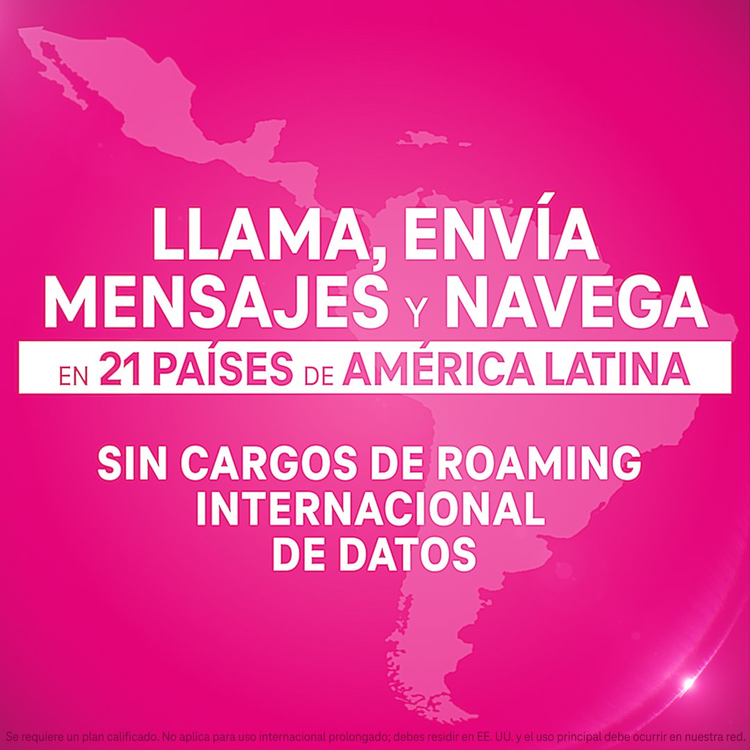 mantente conectado cuando viajes como cliente de <a href="/tmobile/">T-Mobile</a> 👊 ms.spr.ly/6016YLqCu

#TeamMagenta
