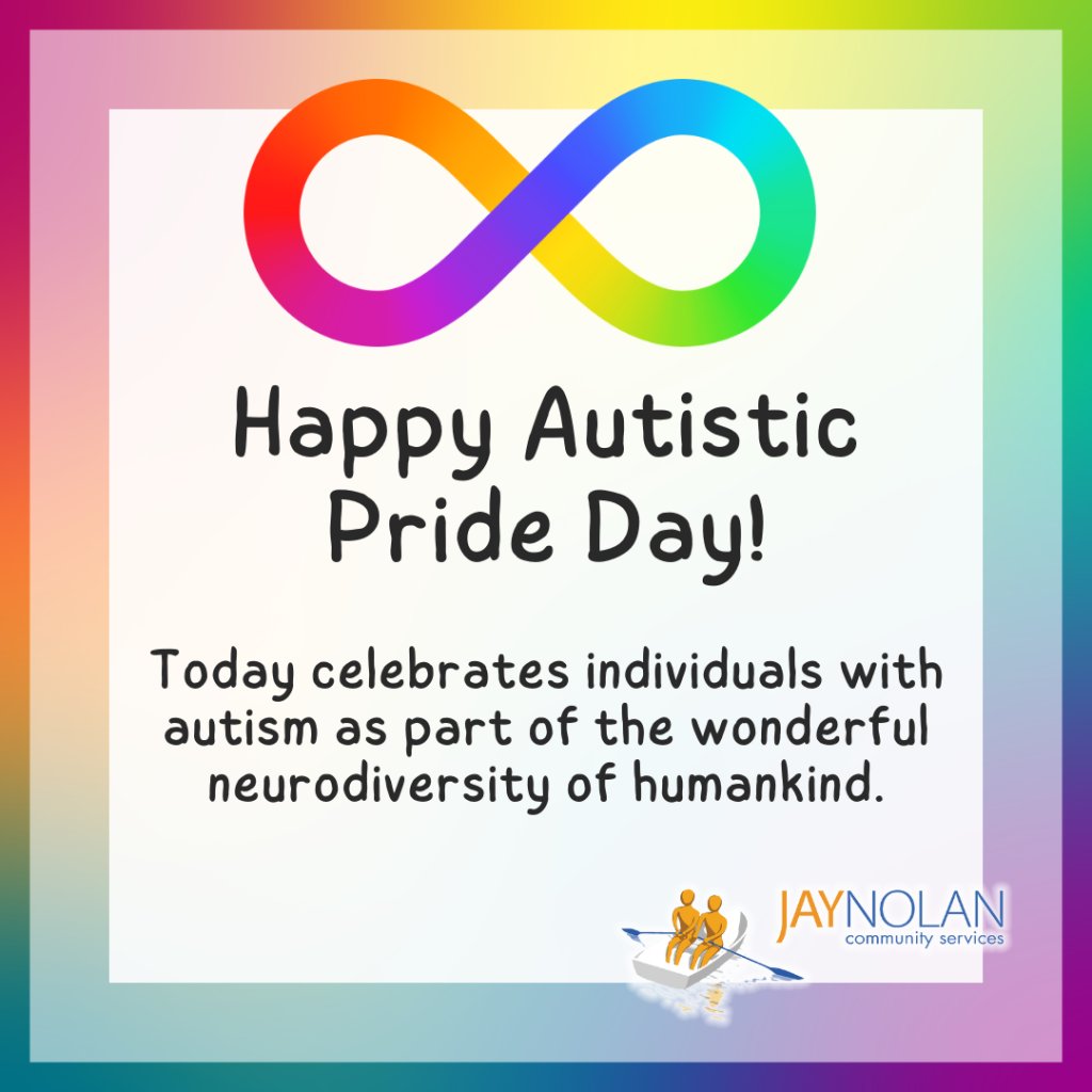 Happy autistic pride day to those celebrating and their allies. The Rainbow infinity symbol serves as a symbol for today, and we use the power of storytelling to spread awareness and understanding about autism.
#neurodiversity #autism