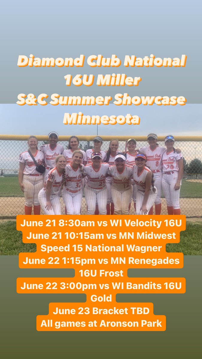 Ready to play some Minnesota 🥎
