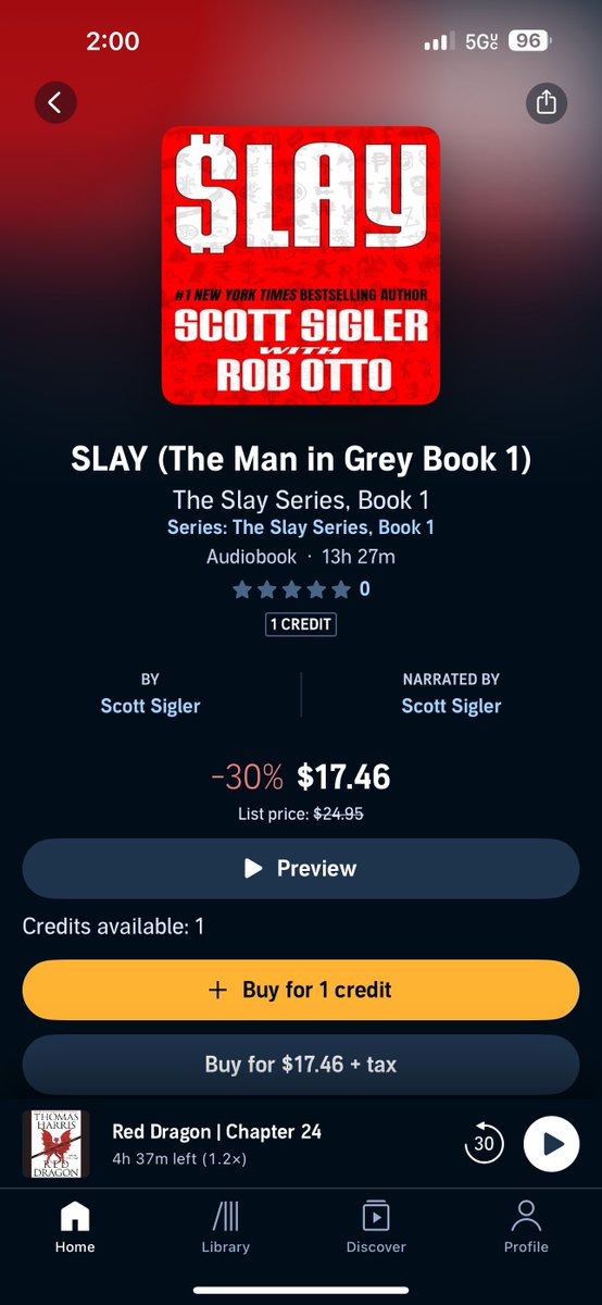 IT… IS… ALIVE!!!!

All y’all snag this foul-mouthed shoot-em-up dark urban fantay now on <a href="/audible_com/">Audible</a>. Don’t make me lit a price on your head, or the Man In Gray may track you down.

audible.com/pd/B0D6NNSXZH