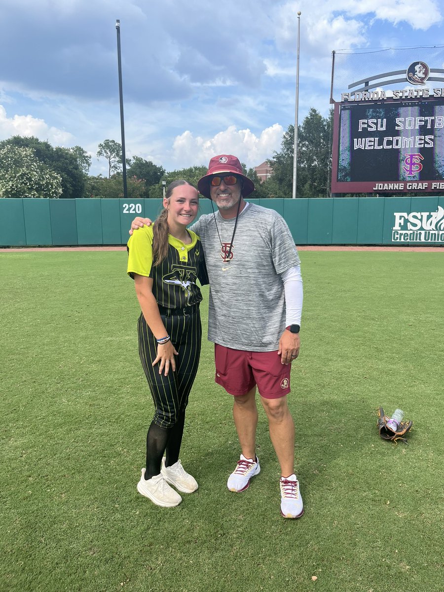 Kylee Bishop (@kyleebishop08) on Twitter photo Thank you <a href="/FSU_Softball/">Florida State Softball 🥎</a> for hosting a great camp! I learned a ton of new things thank you for having me! Thank you <a href="/FSU_Softball/">Florida State Softball 🥎</a> for hosting a great camp! I learned a ton of new things thank you for having me!