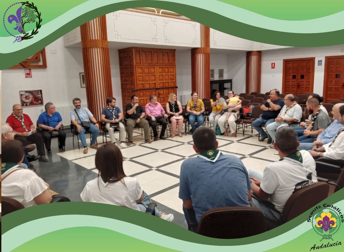 Hoy tuvimos una reunión muy especial con el obispo Don Sebastián Chico Martinez de la Diócesis de Jaén, junto a los jefes de grupo de @scoutsmscjaen y algunos miembros del Comité Ejecutivo. #TrabajoEnEquipo🪢 #RumboAlSur🧭