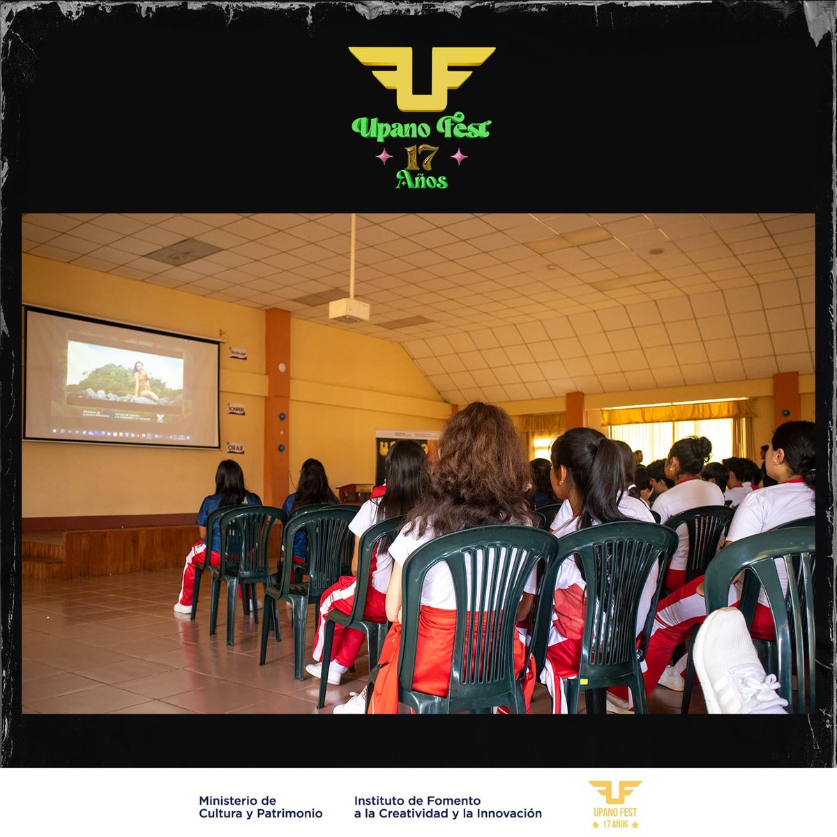 Iniciamos con nuestras actividades #UpanoFest17Años
Conferencia Estudiantil "La Música como Gestora de un Cambio Social, Ambiental y Cultural". con el apoyo de <a href="/Artes_Ec/">ARTES Y CREATIVIDAD</a> <a href="/Creatividad_Ec/">IFAIC</a>  
- Ponente: Daniel Noguera
- Músico Invitado: Ríos