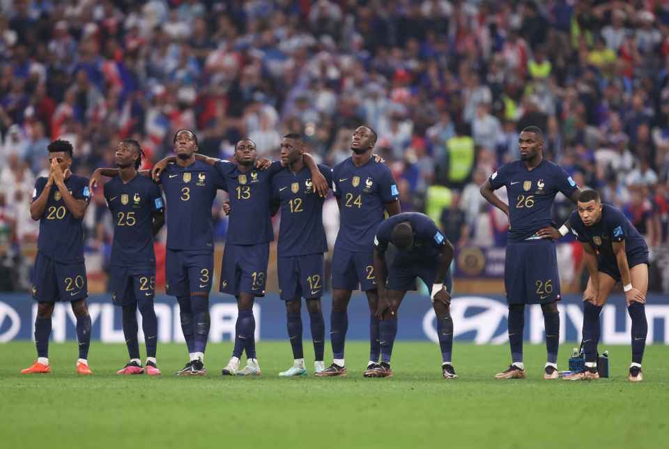 ramzpaul's tweet image. The “French” soccer team.
