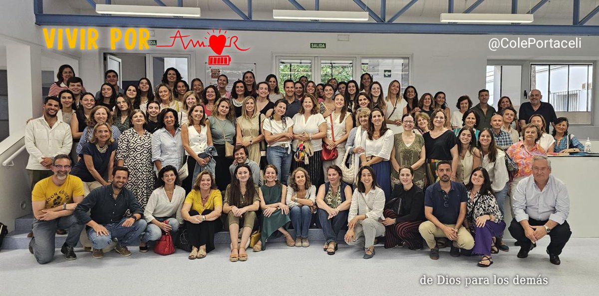 #Portaceli24 La semana pasada tuvo lugar en la biblioteca la Eucaristía que cierra el curso de la pastoral extraescolar (catequesis primera comunión, Qddas GAF, Gaf, Voluntariado y Encuentros ¡Gracias a tod@s por Vivir por Amor!