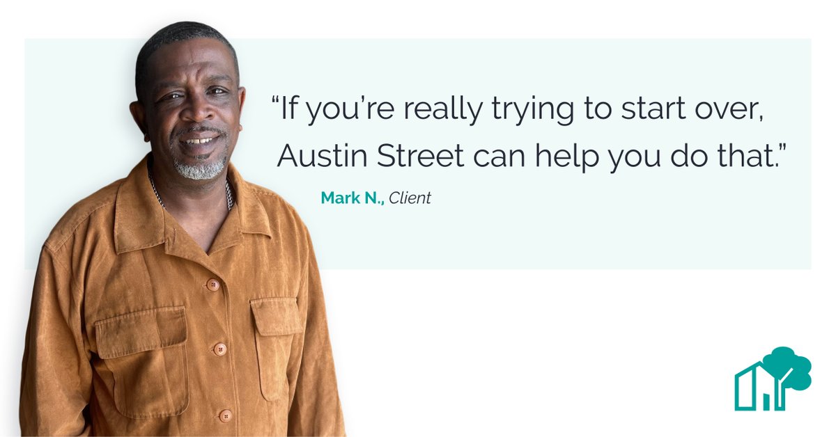 AustinStreetCtr's tweet image. After overcoming a stroke, Mark found hope and support at Austin Street Center. With the help of our employment resources and case managers, he obtained his TABC &amp;amp; Food Handler certifications, which allowed him to gain employment within sporting event concessions! #HelpThemHome