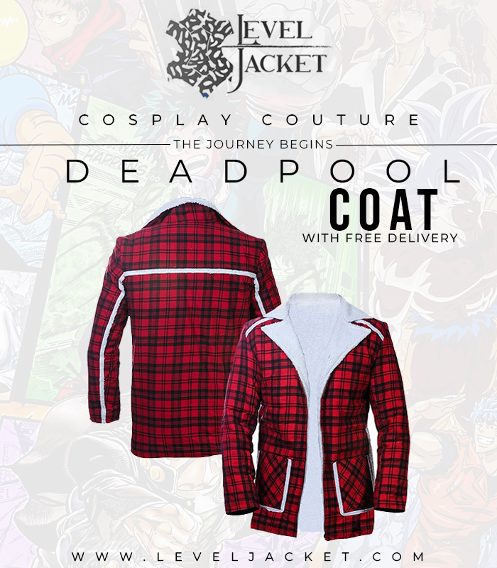 JacketLevel's tweet image. Unleash Your Inner Anti-Hero: Deadpool Wade Wilson Coat
ORDER NOw!
bit.ly/3z9WRIo

@followers #Deadpool3 #wadewilson #RyanReynolds #coats #mensfashion #NYC #unitedstates #news #ohana #ComicCon #comiccon2024 #superhero #cosplay #jacketcosplay #leveljacket
