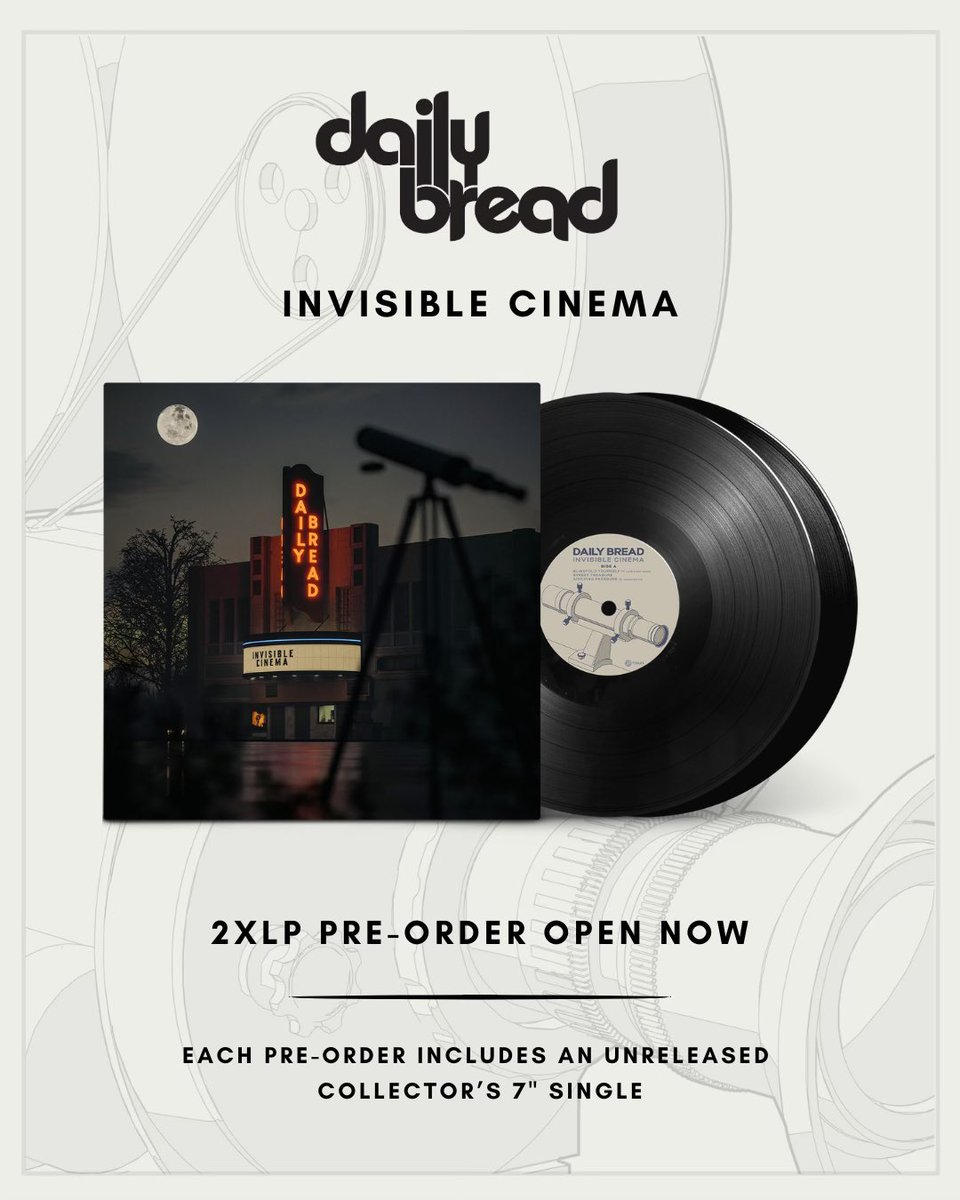 Last day to order pre-sale for the Invisible Cinema Vinyl⏳

Buy here: diggersfactory.com/vinyl/317058/d…