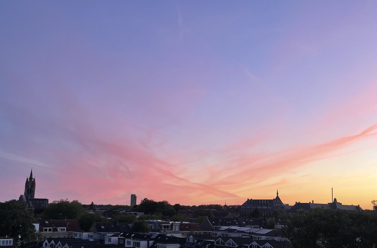 Prof Judith Good (@judithgood) on Twitter photo Beautiful sky in Delft. #IDC2024 Beautiful sky in Delft. #IDC2024