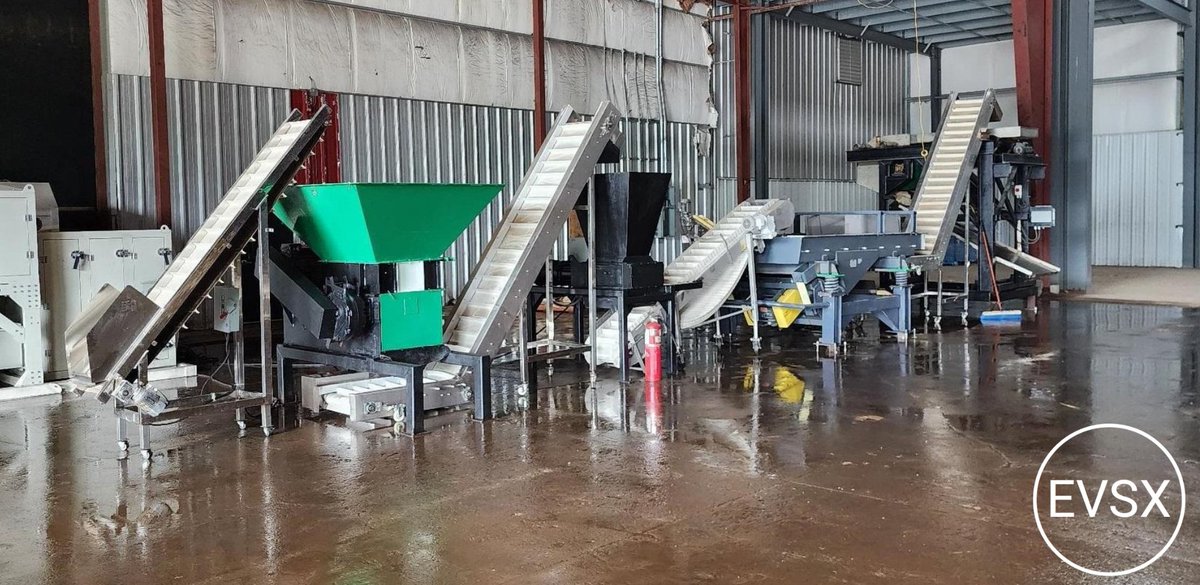 We've been busy this weekend, preparing for final visits from sponsors and stakeholders. We've cleaned up and given a makeover to the small 4,200 tpy alkaline processing line. We hope you like it! #EVSX $SX $SXOOF