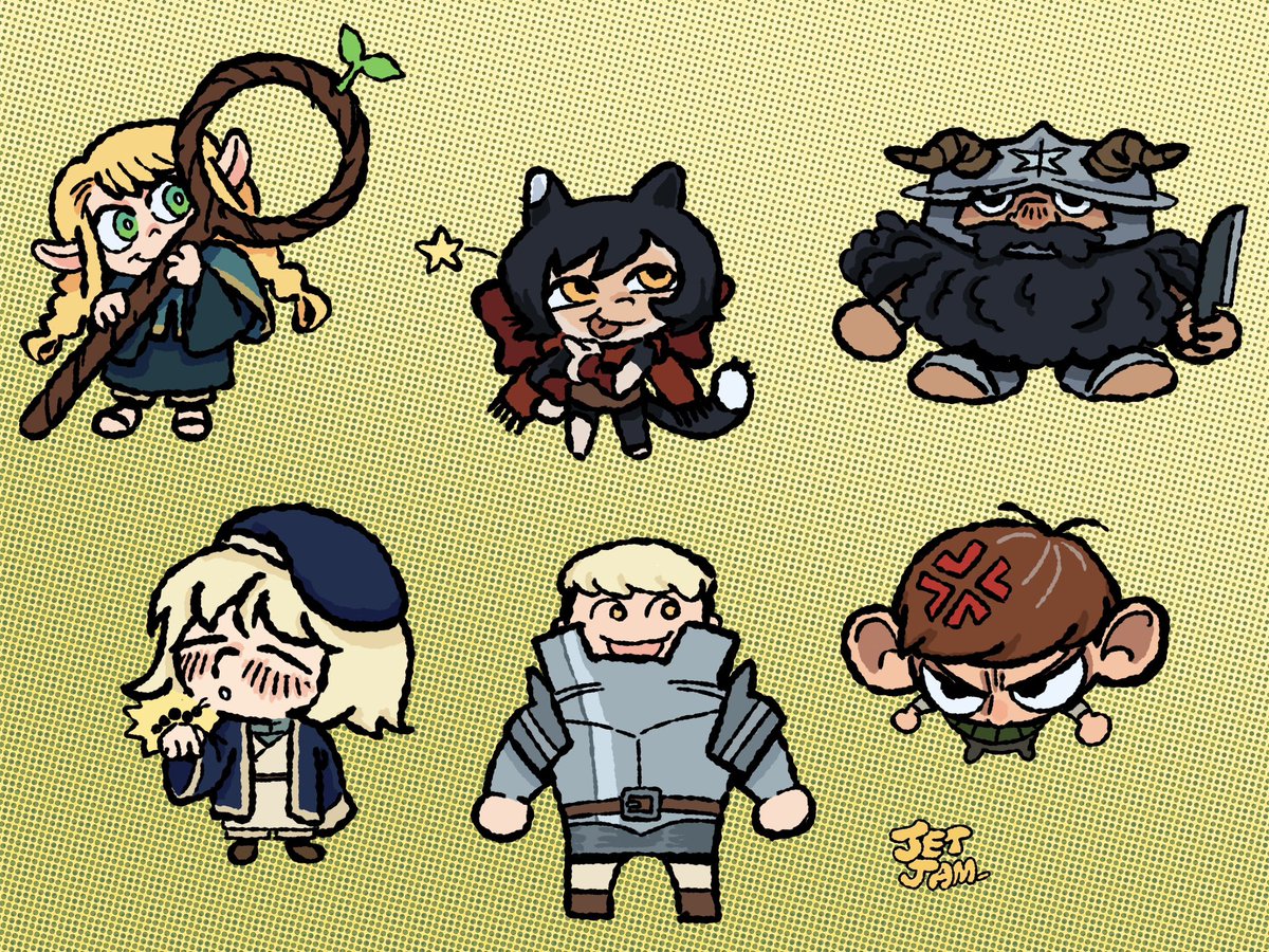 jestalope's tweet photo. Dungeon Microbes 🐛 #DungeonMeshi https://t.co/UqoliSoUrf