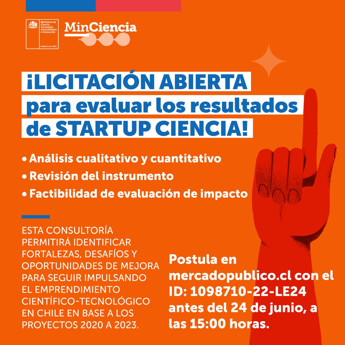Ministerio de Ciencia tweet media