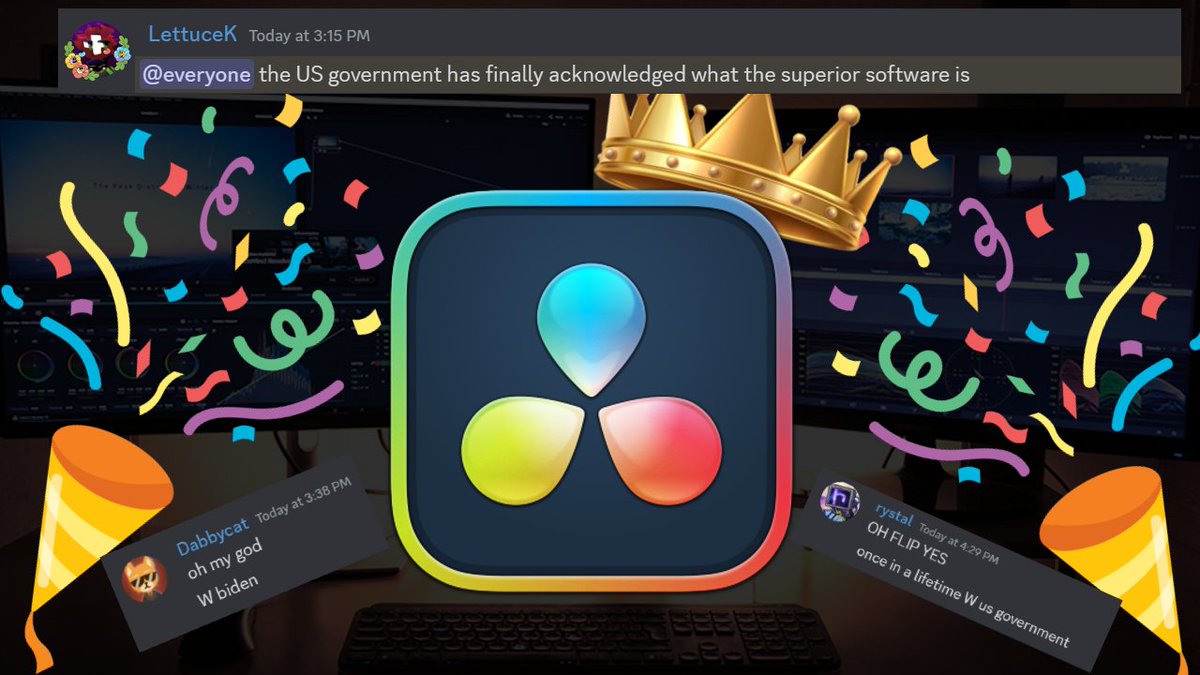 beautiful day for davinci resolve users worldwide