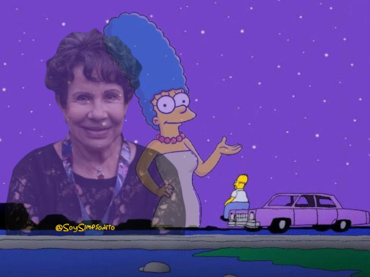 Descanse en paz Nancy Mackenzie, actriz de doblaje conocida por ser la voz en español latino (entre muchos otros personajes) de Marge Simpson 🙏🏼