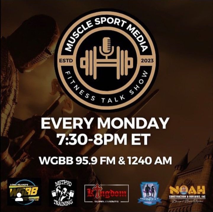 muscle_sport_'s tweet photo. #loweringyourbloodpressure & #cholesterol levels with #supplementation Tonight at 7:30 PM EST on @WGBBradio #musclesportmedia Live @RobKowalWGBB 🎤📻🎤 FM/AM @_noahconstruction_ our title sponsor. @wgbbsportstalk #musclesportmag #wgbb #wgbbradio #wgbbradio1240 #longisland https://t.co/0IqKGR8idF