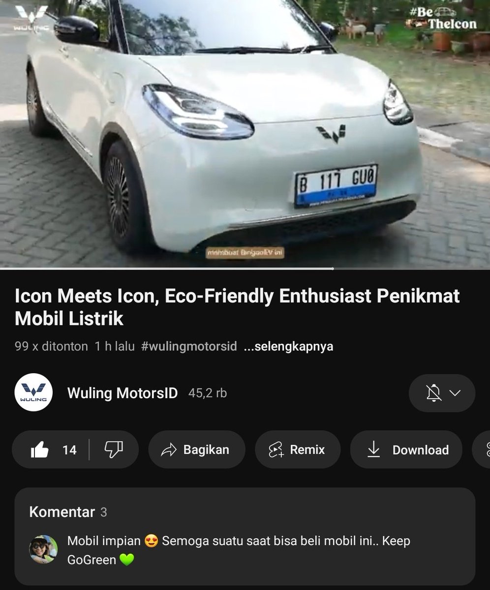 diyanapapilaya_'s tweet image. Alasan Teddy memilih BinguoEV : 
1. Nyaman, efisien, berkarakter
2. Iconic dg tampilan yg classy
3. TCO yg hemat
4. Jaminan LifeTime Core EV Component Warranty
5. Eco-friendly utk mengurangi emisi karbon
6. Mendapatkan PPN 1%

#BinguoEV #IconMeetsIcon
#wulingMotors