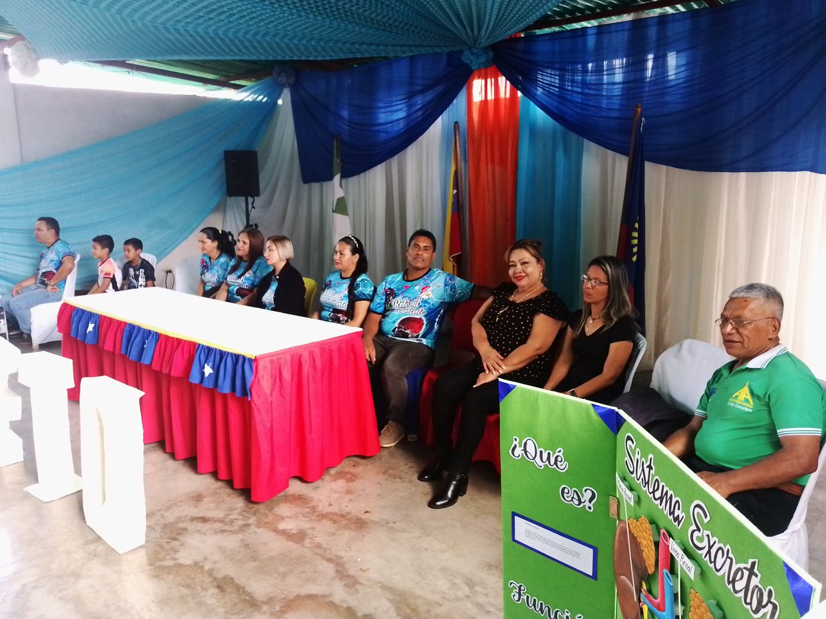 Excelente participación de los estudiantes en el Reto al Conocimiento Junio 2024, gracias al personal Obrero, Administrativo, Madres Cocineras, Docentes, Directivo por todo el apoyo en esta actividad. Dios les Bendiga.