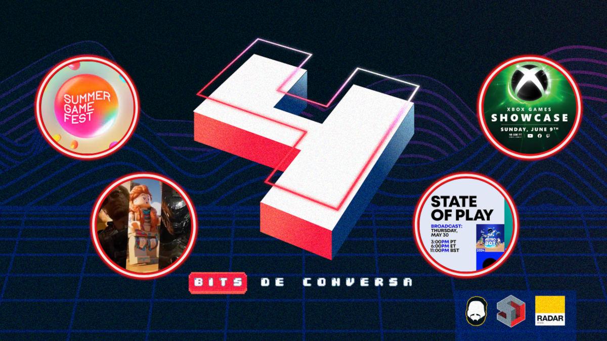 Salao_de_Jogos's tweet photo. Podcast: 4 bits de conversa #118 - Summer Game Fest - O festival de verão dos videojogos 
- O nosso top do que foi apresentado 

❯❯❯ https://t.co/TrsCoTuj0c ❮❮❮

#4bits #4bitsdeconversa #PodcastGaming #SummerGameFest https://t.co/1fVZKlPe04