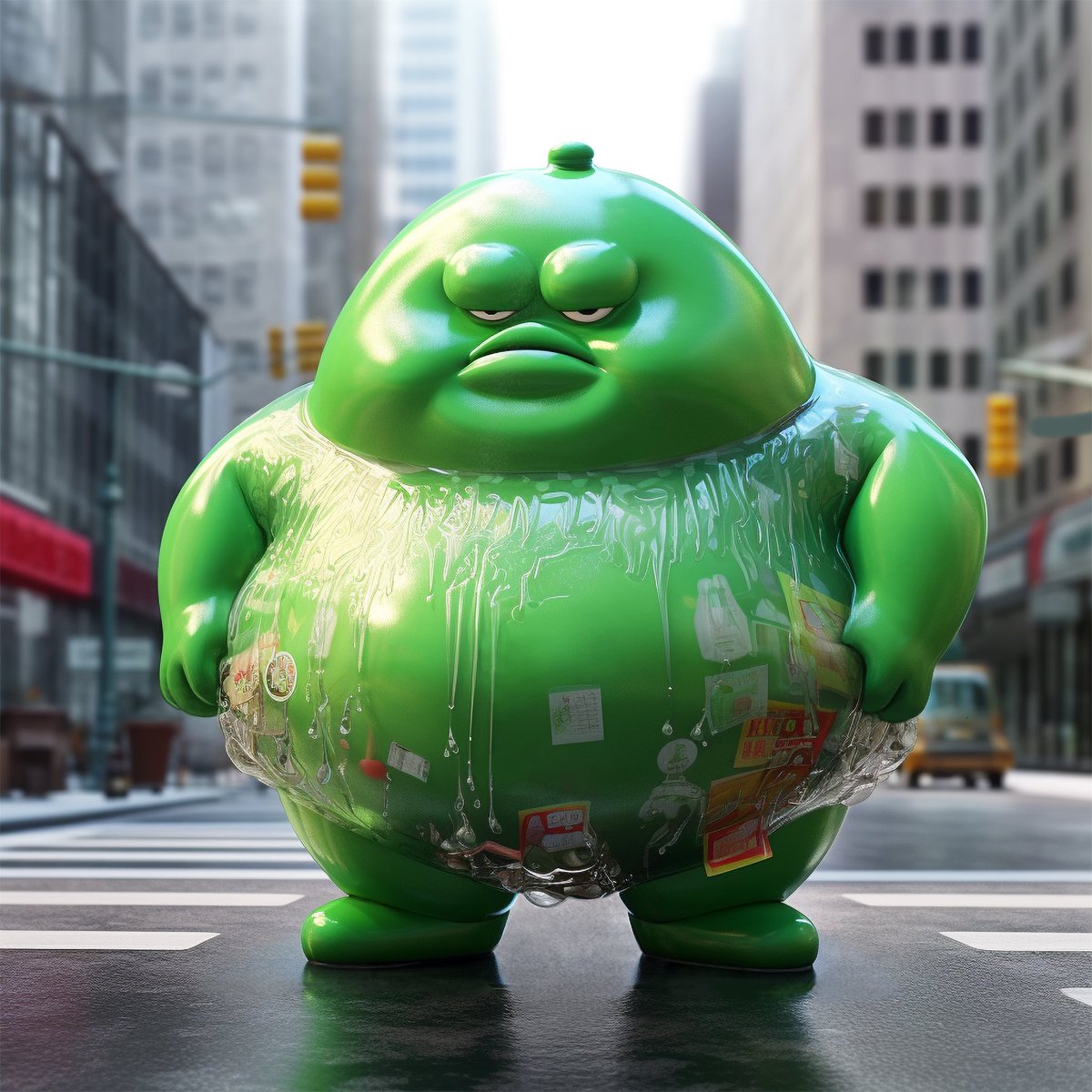 Greeting SuperFrens!  Hope you’re having a nice day! ☀️ 

Here’s Mr. Blobertson keepin’ it juicy! 💦