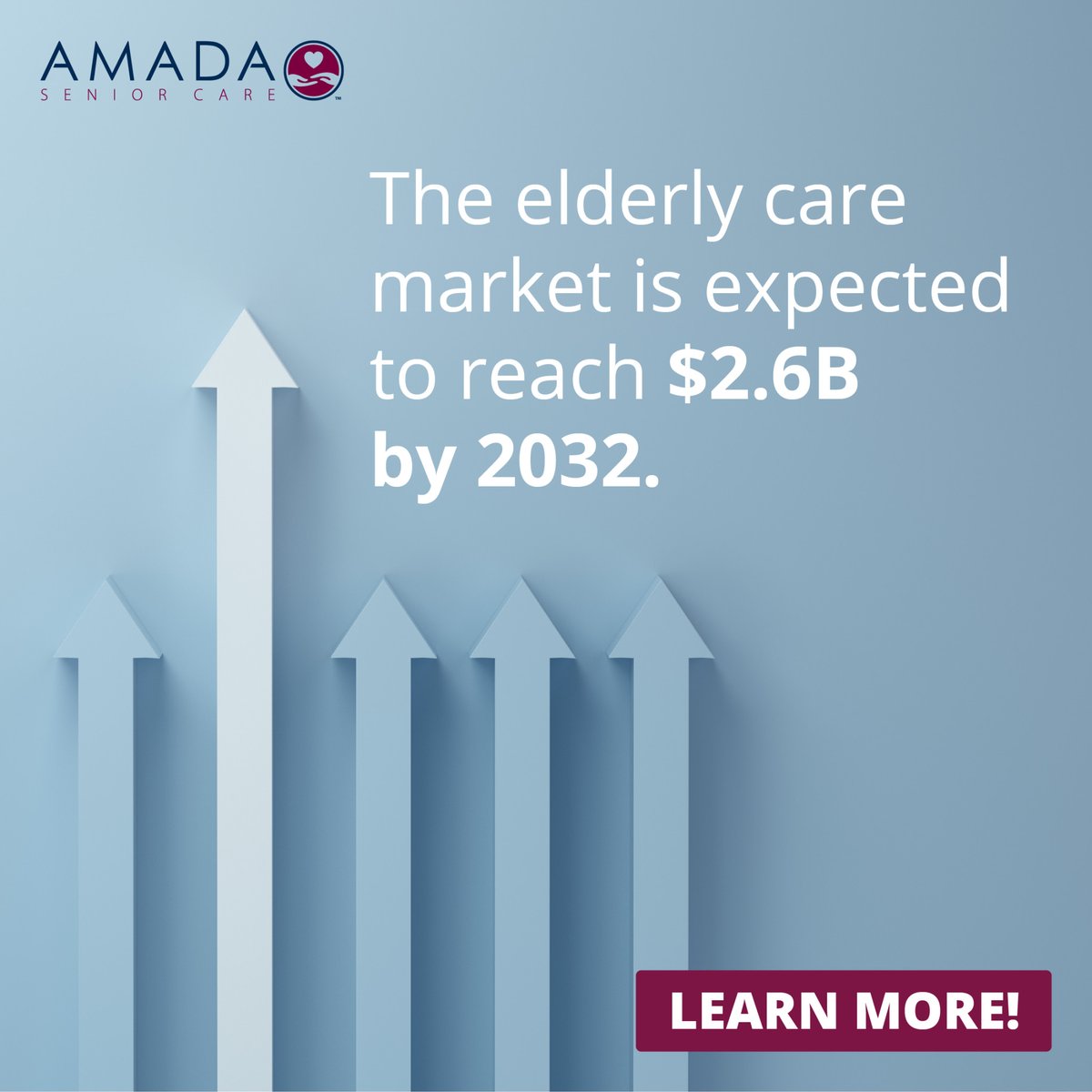 With the elderly care market expected to reach $2.6B by 2032, there's never been a better time to invest. Discover how this growing sector offers incredible opportunities for Amada franchise owners.

Learn more: tinyurl.com/4pmx5b48

#SeniorCareFranchise #BusinessGrowth
