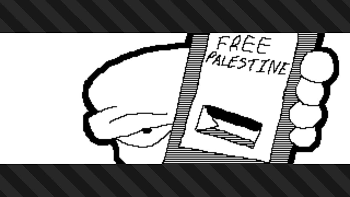 Octobamb's tweet photo. Free Palestine!! 🇵🇸🇵🇸🇵🇸 #daveandbambi #strikeweek #FREEPALESTİNE #splatoon3 https://t.co/H7zn33CMuG