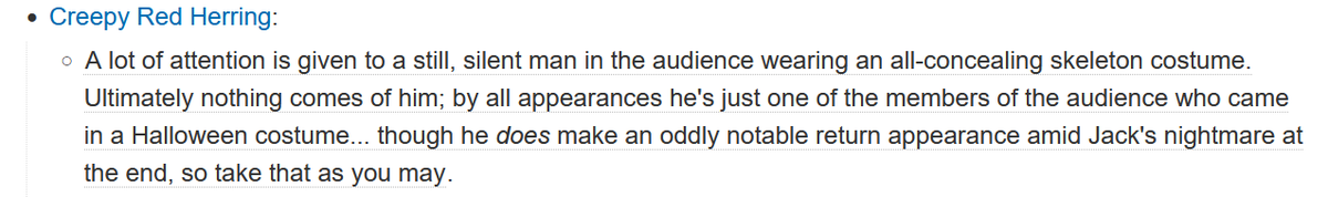 bittcrblue's tweet photo. sorry but tvtropes is literally so fucking stupid while acting sooooooooo smart... this is from late night with the devil.... "take that as you may" IT'S DEATH. IT'S BECAUSE HE KILLED HIS WIFE FOR FAME. DEATH IS IN THE AUDIENCE 😭as Entity or Symbol who cares but like. HELLO https://t.co/YerJbSX47P