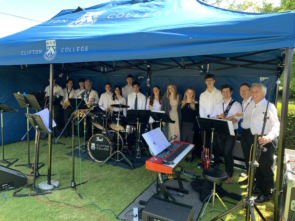 An unexpectedly sunny Saturday afternoon for our Soul Band playing at the Tockington Manor Prep School 'Fun Day' on 15th June - escaping the rain clouds, and a great set of music from Michael Jackson to ABBA