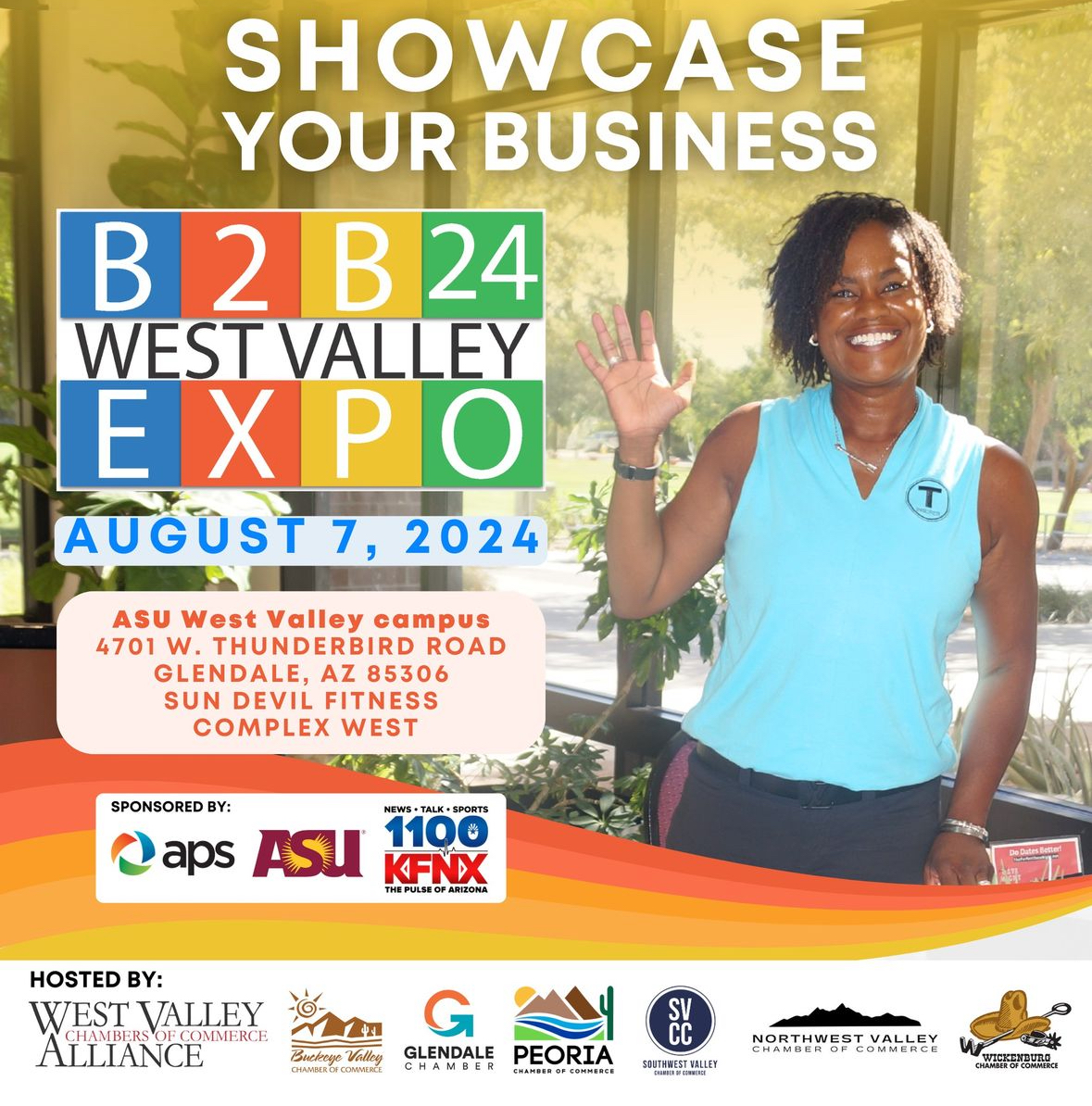 Join us at the Biz to Biz Expo on August 7th at ASU West Valley! Register to showcase your business today. Head to the link below to sign up! 

glendale.chamberofcommerce.me/members/evr/re…

#SVCC