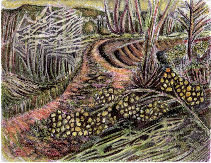 Thinkmarkart's tweet image. Trail #3. Thinkmark. Mixed media on paper. 2024.  

Thinkmark Art from scratch

Blog: thinkmark.net 

Printable Downloads on Etsy: thinkmarkart.etsy.com