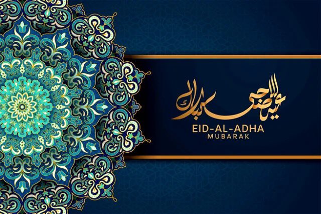Wishing all who celebrate peace and joy this Eid-Al-Adha.