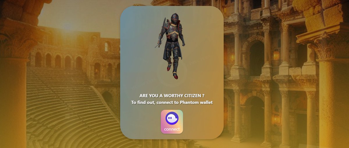 The Imperial Spin will be unique in the space. 
Loading.........

Like, RT &amp; comment "FOR ROME" for a chance to win a Roman #NFT

#solona #SOL #crypto #CryptocurrencyRevolution #cryptocoin #MEMECOİNS  <a href="/IMPERIALARMYY/">Imperial Roman Army (MINT LIVE)</a> <a href="/cryptoaugustus8/">cryptoaugustus</a>