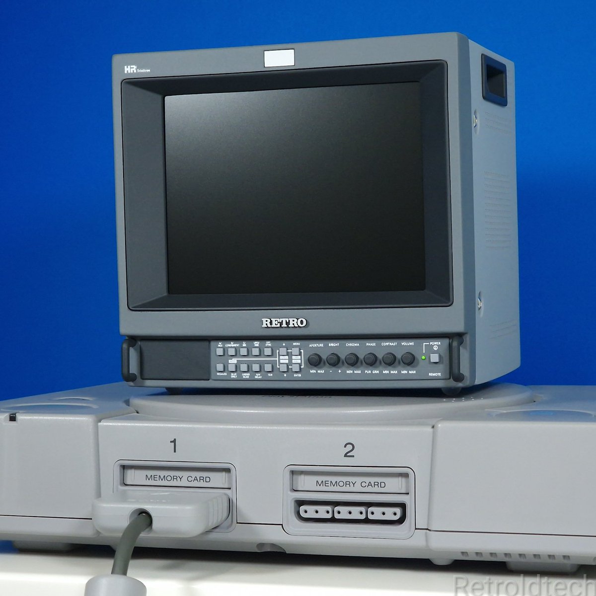 Retroldtech's tweet image. The 5&quot; Mini PVM on a PlayStation and getting ready for some Tekken 2 action 😎🕹📺
Or perhaps some Wipeout or Tomb Raider... Crash Bandicoot? I&apos;ll play them all then 😅
#MiniPVM #SonyPVM #MiniMonitor #Playstation #Retrogaming