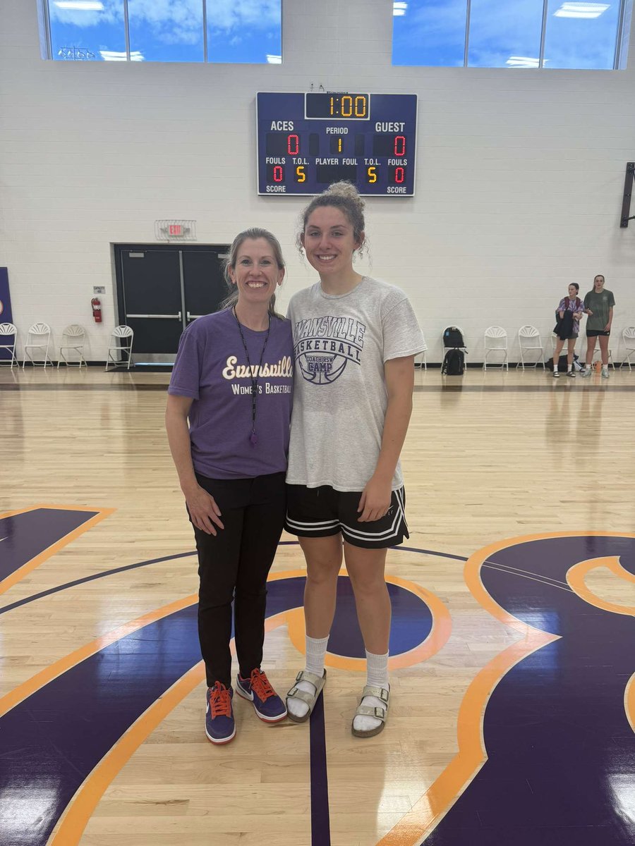After a great camp and conversation with <a href="/CoachRSW/">Robyn Scherr</a> I am blessed to have received my first D1 offer from <a href="/UEAthletics_WBB/">Evansville Women's Basketball</a> <a href="/WashHatchetsWBB/">Lady Hatchet Basketball</a>