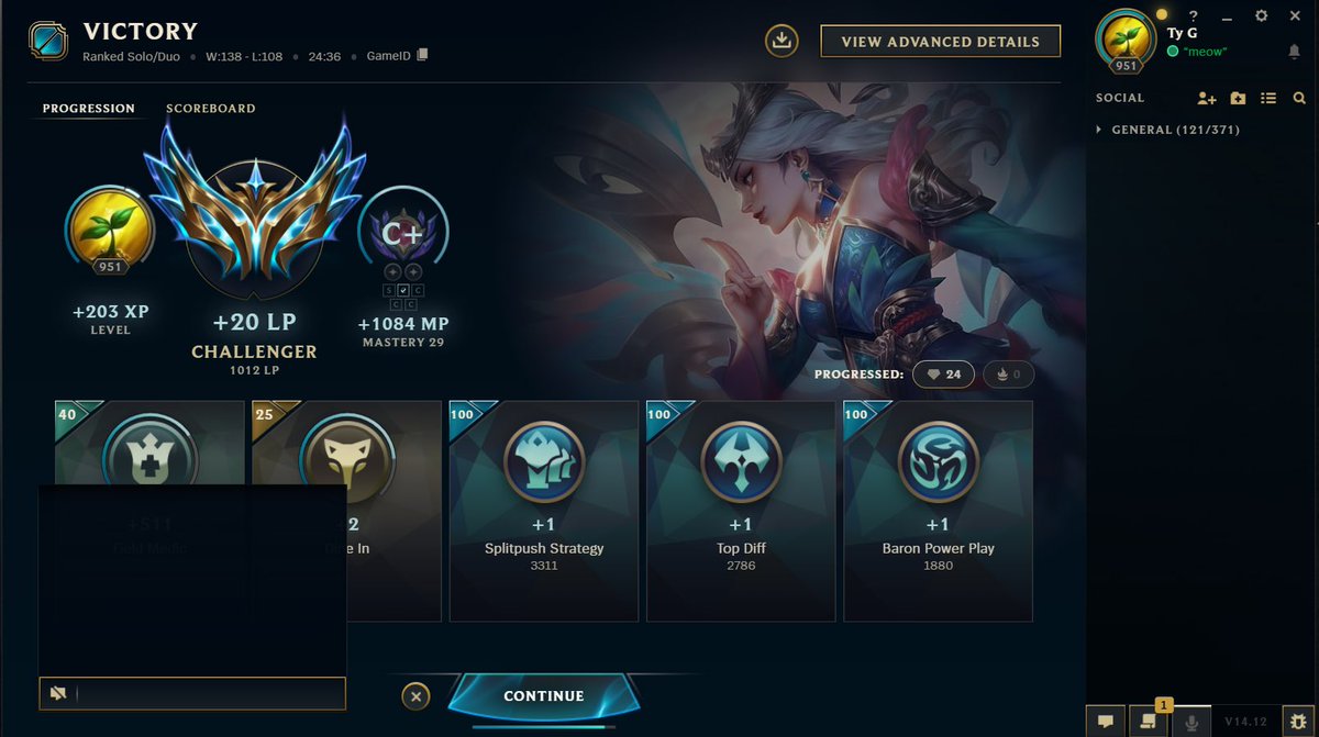 C+ Kayle for 1000 LP 👀