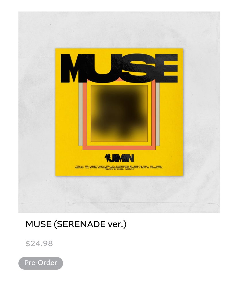 btschartsdailyc's tweet image. #JIMIN’s “MUSE” Serenade and Blooming ver. Are NOW Available to Pre-order on US Store🇺🇸

shop.bts-official.us/pages/jimin?ut…