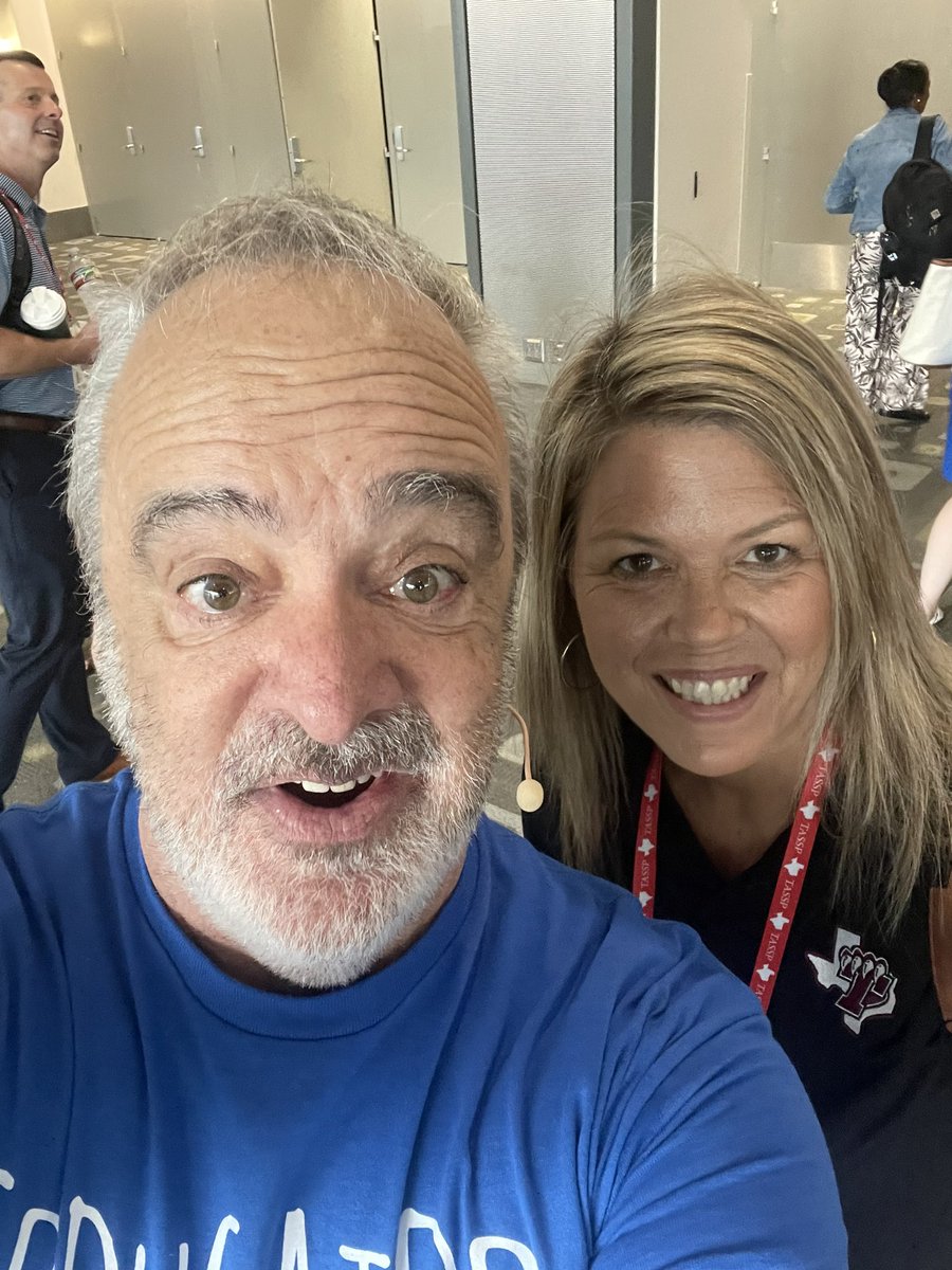 amln21's tweet image. Got to meet @gerrybrooksprin at the TASSP Summer Workshop last week!  #TASSP2024
