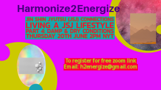terrymat's tweet photo. Join Manjeeta Tulsi and I, this Thursday 20th June on Harmonize2Energize(H2e), as we discuss Jin Shin Jyutsu(JSJ), and harmonizing damp and dry living conditions. What Organ function energies do these conditions affect? Explore with us,and practice simple Self Help https://t.co/6mCqhJwAK9