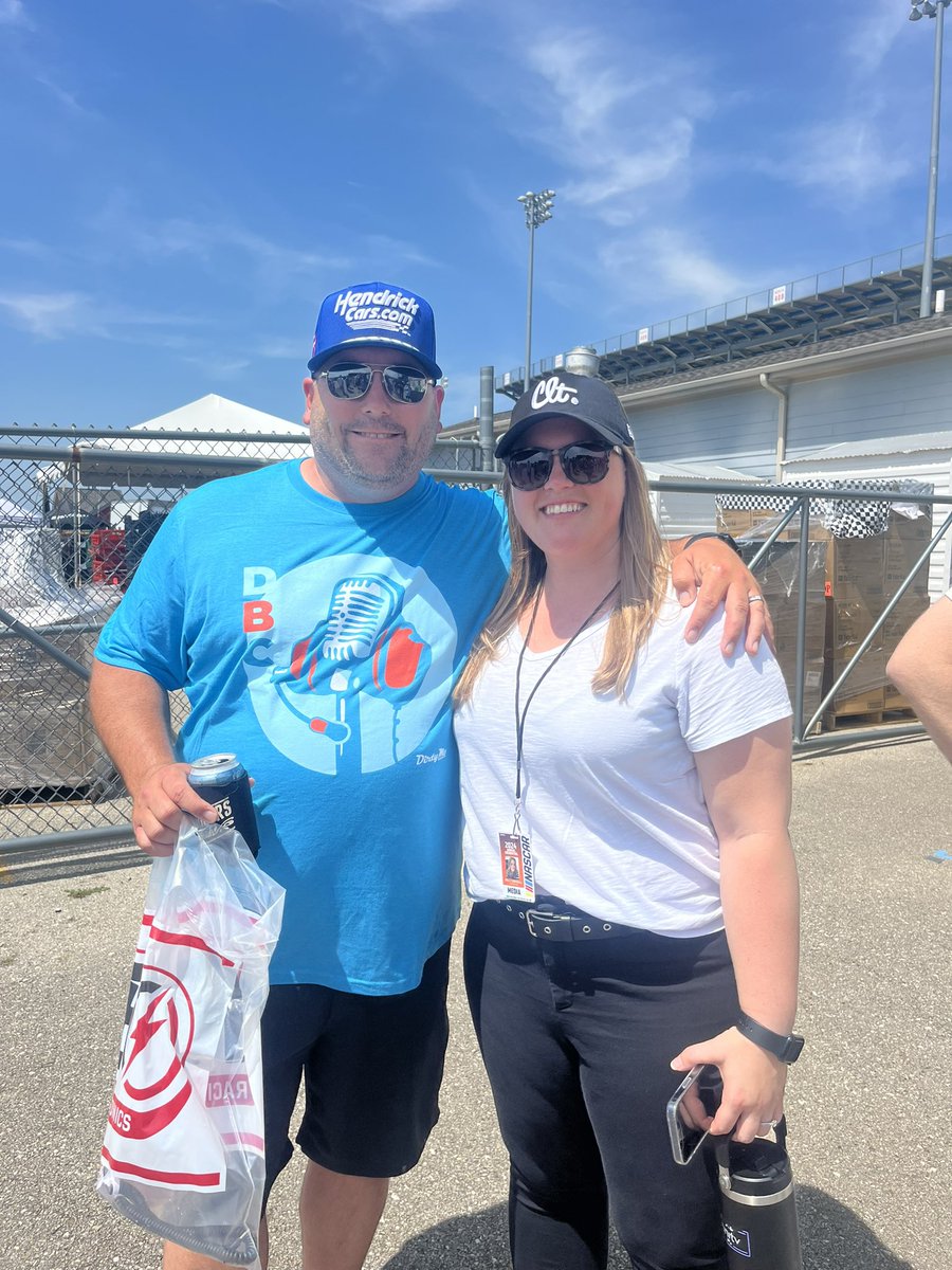 Donte and I had an amazing first NASCAR experience at <a href="/iowaspeedway/">Iowa Speedway</a> I’ve been to many professional sporting events and this was hands down the best experience. The access to media and racers is unparalleled. 

<a href="/KellyCrandall/">Kelly Crandall</a>  <a href="/jeff_gluck/">Jeff Gluck</a> <a href="/bobpockrass/">Bob Pockrass</a> <a href="/Jordan_Bianchi/">Jordan Bianchi</a>