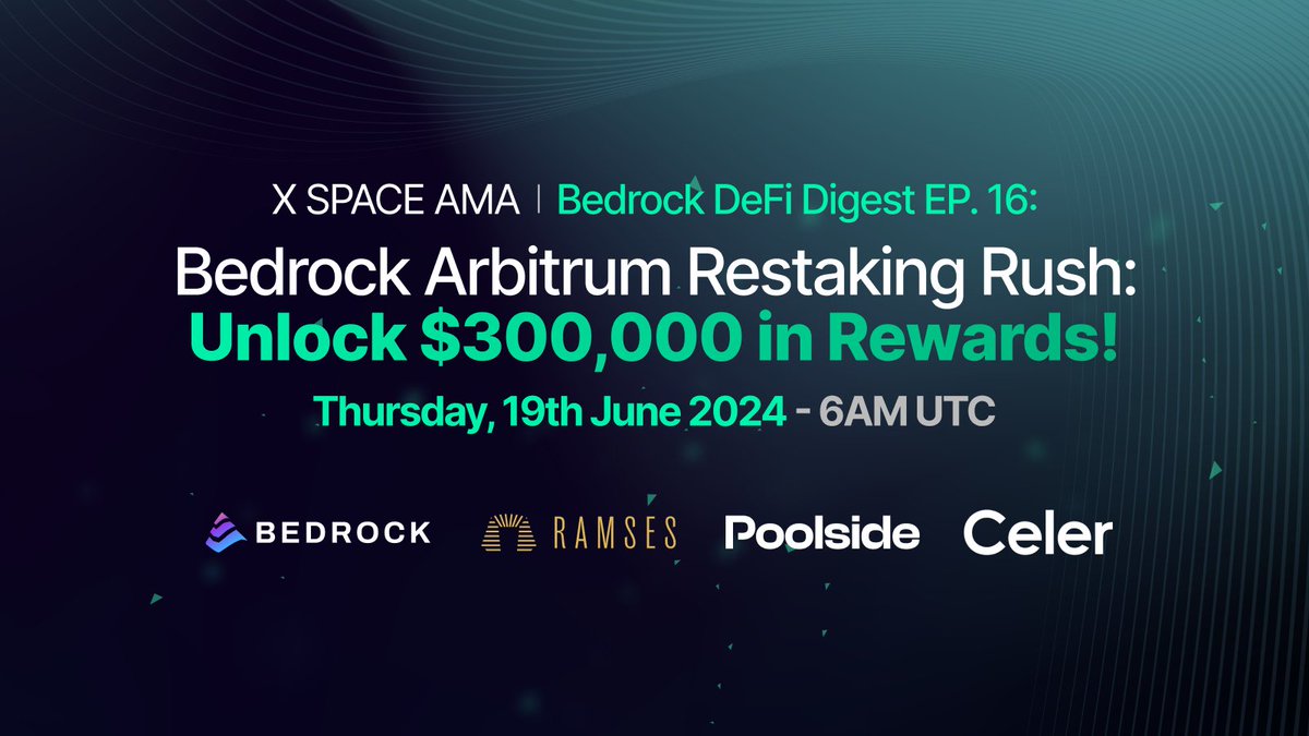 Bedrock | Liquid BTC Restaking 🟠 tweet media