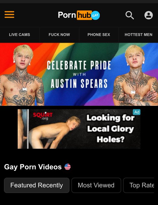 Check me out on the hub today (and everyday!) Thanks so much for the feature @Pornhub ?? https://t.c
