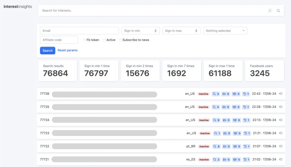 frankhaldtwo's tweet photo. For interestinsights I have a "dashboard" and a "mail sender", that I have build for myself, which is very limited, and that I build for all of my projects, over and over again.

I want to create a generic thing for this, that I can use for all of my projects. https://t.co/JRXDGMkH7t